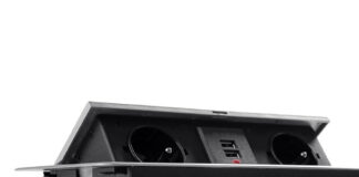 Praktyczne gniazda zasilające do sprzętu biurowego